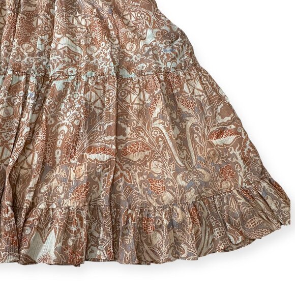 Ulla Johnson Samara Dress Size 10 in Feldspar, Neutral/metallic, NWT - Picture 9 of 14